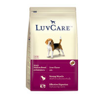 LuvCare อาหารสุนัขโตพันธุ์กลาง รสตับ (Medium Breed)