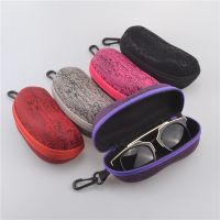 New Fashion Zipper Hook EVA Letter Hard Eyewear Box Sunglasses Case For Women Travel Sun Glasses Protection Container Holder