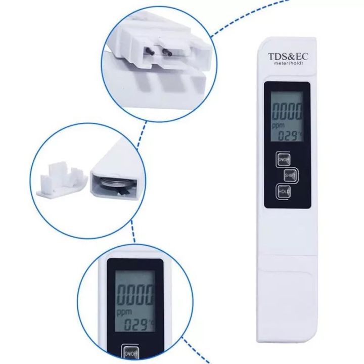 tds-amp-ec-meter-ปากกาวัดความเข้มข้นของปุ๋ยและแร่ธาตุในน้ำ