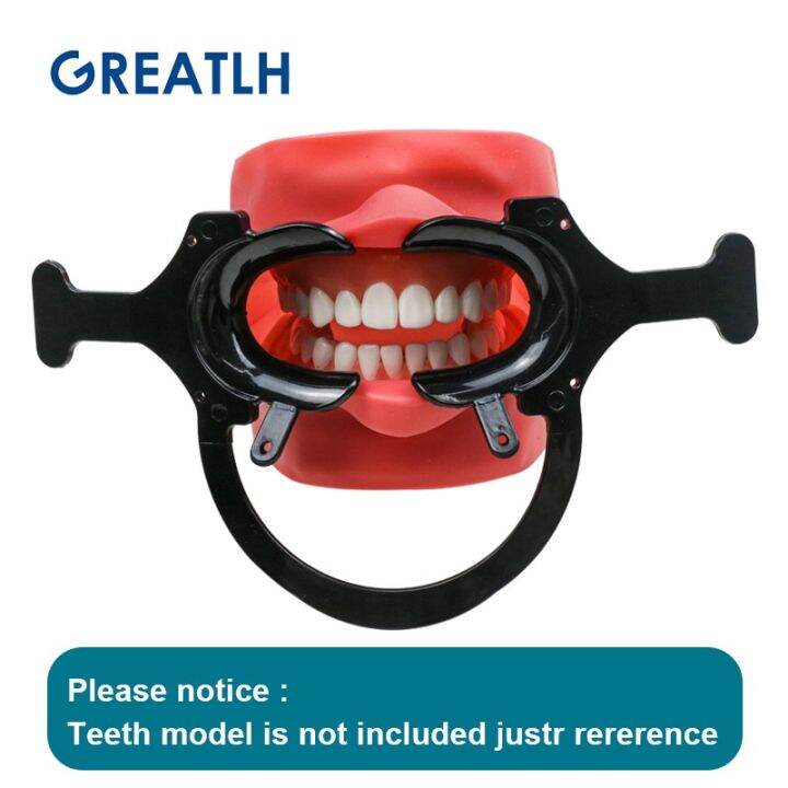 dental-instrument-orthodontic-mouth-opener-c-type-size-cheek-retractor-black-tooth-intraoral-lip