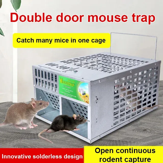 Automatic Double Door Large Continuous Mousetrap | Lazada PH