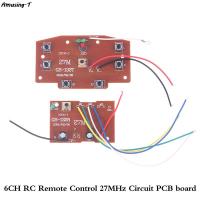 6CH คุณภาพสูงควบคุมระยะไกล2.4G แผงวงจร27Mhz PCB เครื่องรับส่งสัญญาณสำหรับชิ้นส่วนของเล่นรถระยะไกลควบคุม RC