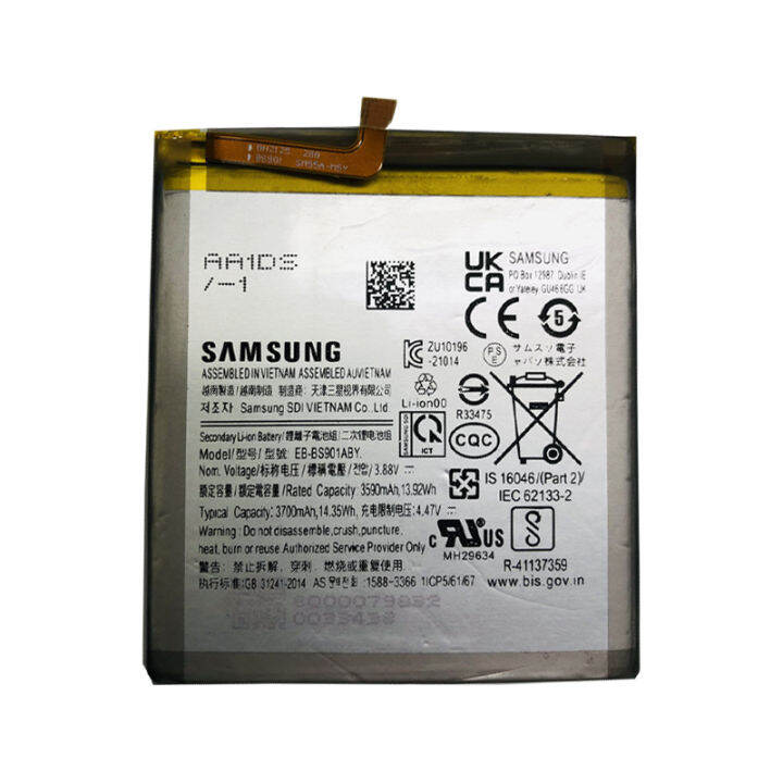 แบตเตอรี่-แท้-samsung-galaxy-s22-5g-sm-s901b-battery-แบต-eb-bs901aby-3700mah-รับประกัน-3-เดือน