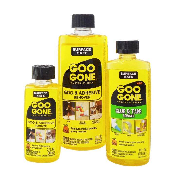 Goo Gone Glue Tape Adhesive Residue Remover USA Lazada PH