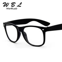 WarBLade 2018 Fake Glasses New Design Crystal Clear Frame Transparent Frame Eyeglasses Square Eye Spectacle Clear Lens