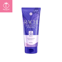 (1หลอด) ใหม่!! Rachi Body Brigth UV Protection SPF50 PA+++ 80กรัม #กันแดดทาตัว