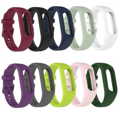 Silicone Sports Straps For Garmin Vivosmart 5 Smart Bands Watch Accessories Replacement Bracelet Band DIY Handmade
