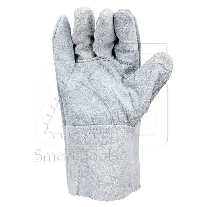 inntech-ถุงมือหนังท้อง-ถุงมือหนังกลับ-1-คู่-ทำจากหนังแท้-ป้องกันสะเก็ตไฟ-ทนความร้อนได้สูง-ชนิดข้อมือยาว-10-นิ้ว