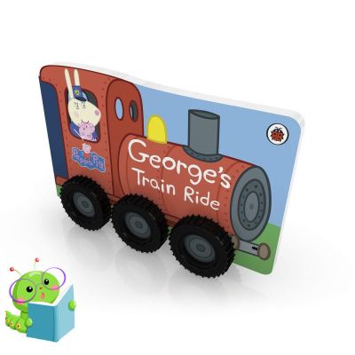 Inspiration &gt;&gt;&gt; หนังสือนิทานภาษาอังกฤษ Peppa Pig: Georges Train Ride
