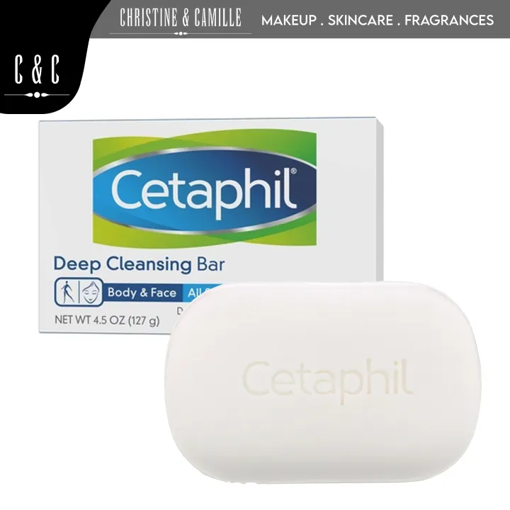 Cetaphil Deep Cleansing Bar 127g Body and Face For All Skin Type