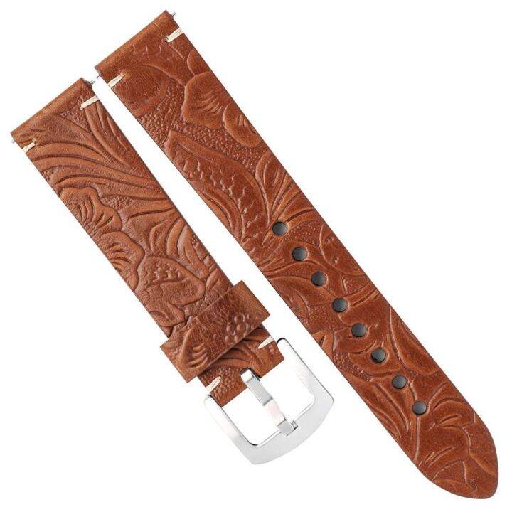 hot-seller-leather-strap-mens-and-womens-cowhide-printed-embossed-20-22mm-soft-quick-release-watch-chain-substitute-gt1-2-3-gspro