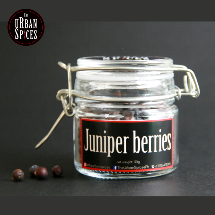 Dried Juniper Berries (for Gin Tonic, Cooking, and Baking) 30g Pouch