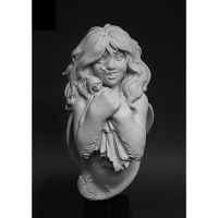 Total Height: 90mm, Resin Model Bust GK， Unassembled and unpainted kit