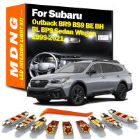 MDNG สำหรับ Subaru Outback BR9 BS9 BE BH BL BP9 Sedan Wagon 1999-2020 2021 2022รถ LED ภายในแผนที่โดมหลอดไฟชุด Canbus