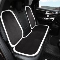 Plush Car Seat Cover Winter Auto Seat Cushion Car Cape Universal Front Chair Seat Breathable Pad Seat Protector Auto Interior