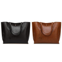 A8Large PU Leather Woman Handbag, Tote Bag Shoulder Crossbod