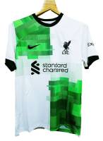 LIVERPOOL AWAY 2324 WHITE GREEN FOOTBALL SHIRT SOCCER JERSEY