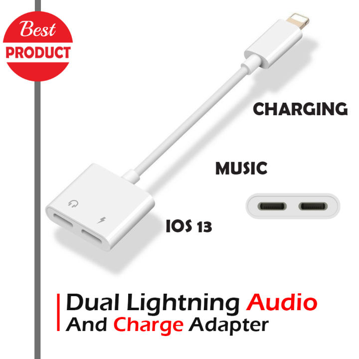 lightning-adapter-2-in-1-สายเพิ่ม-2-ชาร์จ-และ-ฟังเพลงคุยโทรศัพท์ได้-ช่องสำหรับ-lightning-รองรับ-iphone-ทุกรุ่น