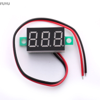 FUYU DC 4.5-30V 3 Bits Digital RED LED Display PANEL Voltage Meter Tester