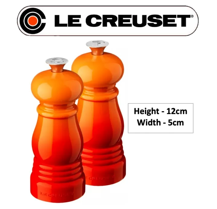 Le Creuset Salt & Pepper Mill Set 12x5cm Lazada PH