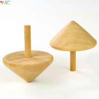 LT【ready stock】Children Wooden Spinning Top Toy Wood Gyro Classic Toy Learning Educational Toy1【cod】