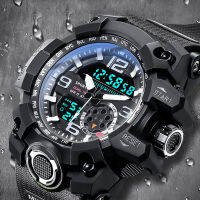 POSHI G-SHOCK นาฬิกาข้อมือสุภาพบุรุษ นาฬิกาข้อมือกีฬากันน้ำสายเรซินมัลติฟังก์ชัน