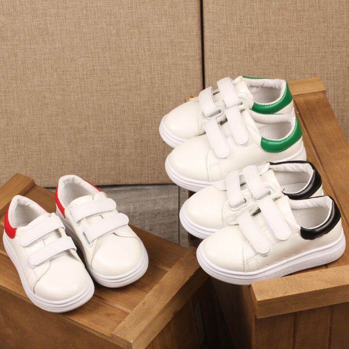 ขายดีที่สุด-ioztt2023-kids-sport-shoes-fashion-boys-sneakers-little-flat-heels-sy104