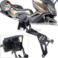 New motorcycle front mid navigation bracket GPS mobile phone USB and Wireless charging For KYMCO AK550 ak550 AK 550 KYMCO