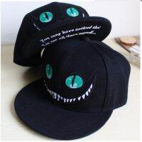 2018 Alice Wonderland Cheshire Cat หมวกเบสบอลการ์ตูนหมวกผ้าฝ้ายสำหรับผู้ชายและผู้หญิง Snapback Hiphop