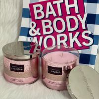 ของแท้ 100% Bath &amp; Body Works A Thousand Wishes A Thousand Wishes3-Wick Candle 411 g. เทียนหอม