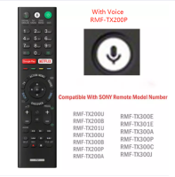 ใหม่พร้อม Voice RMF-TX200P รีโมทคอนลสำหรับ LCD LED Smart Controller RMF-TX200A สำหรับ RMF-TX200P RMF-TX200E RMF-TX200U RMF-TX300U RMF-TX300B RMF-TX301E RMF-TX300A