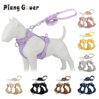 PVC Dog Harness Outdoor Walk Training Fashion Chest Strap Harenss For Small Medium Dog