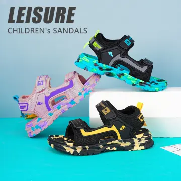 Fendi Brown Sandals For Kids With Ff | italist