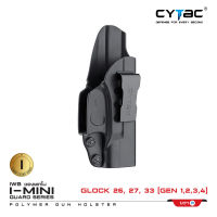 CYTAC ซองพกใน Polymer รุ่น GLOCK 26,27,33