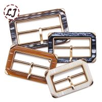 【CW】 Hebillas de cinturón resina Metal para mujer hebillas decoración manualidades abrigo rompevientos accesorios costura DIY 35/45/50mm novedad