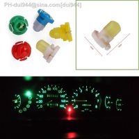 10pcs T4.2 COB LED Round Car Gauge SMD led Dashboard light signal lights gauge side reading lamp Auto Instrument Lights DC12V