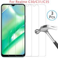 [SOSO 3C accessories] ปกป้องหน้าจอสำหรับ Realme C35 C33กระจกกันกระแทก C31 2023บน Realmec33 C 31 33 35 31c ฟิล์ม35c 33c Realmi Real Me