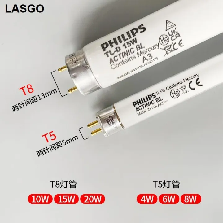 โคมไฟกับดักยุงหลอดไฟยูวี-philips-รุ่นกันแสงอาทิตย์โคมไฟ-f15t8ยุงโคมไฟสำหรับบ่มยูวีโคมไฟกาวไร้เงา