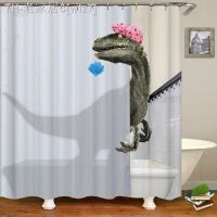 【CW】☈✲✽  Shower Curtain Leaves Fabric Toilet Door Curtains Marble Cortina