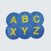 FBT แผ่นยางมาร์เกอร์ A-Z  26 อัน รหัส 32485