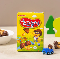 ขนมเกาหลี ช็อกโก เห็ด - โอเรียน Choco Mushroom - Orion초코송이-오리온 50g สินค้าเกาหลีแท้ พร้อมส่งไม่ต้องพรีออเดอร์