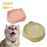 Equomt bền cho tai Chó mèo ren đứng Puppy khay cho ăn đồ để nước uống