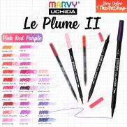 THEARTSHOP Bút cọ màu nươc MARVY Le Plume II - Tone Pink Red Purple