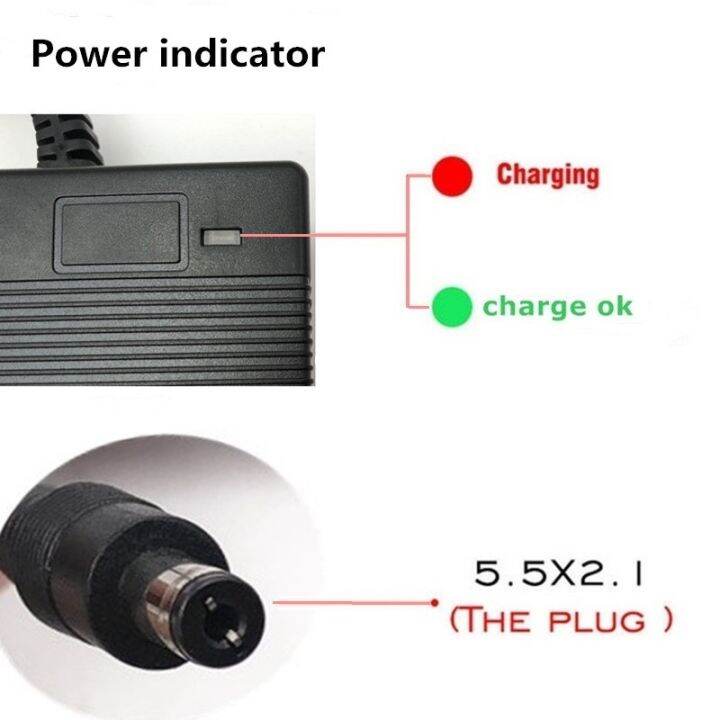 input100-37-8v2a-240v-เอาต์พุต-dc-ที่ชาร์จ2a-37-8v-สำหรับคุณภาพดีแบตเตอรี่ลิเธียมไอออนลิเธียม9ชุด