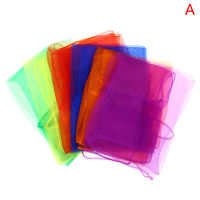 FOO 6pcsColored Sensory scarves rainbow Gauze baby juggling dance gymnastics ballet