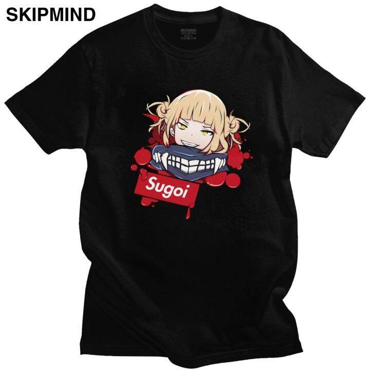 boku-no-hero-academia-t-shirt-men-cotton-himiko-toga-sugoi-tee-tops-o-neck-short-sleeve-urban-tshirt-merch-anime-manga-t-shirt-xs-6xl