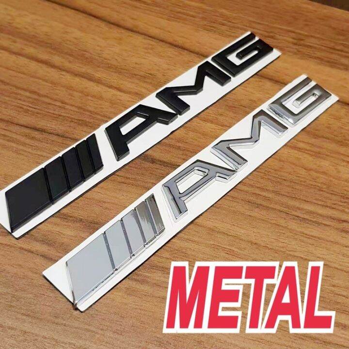 Mercedes Benz AMG Logo AMG Emblem AMG Sticker A35 A45 C43 C63 E63 CLA45 ...