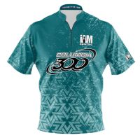 Columbia 300 DS Bowling Jersey - Design 2117-CO 3D Polo Shirt Zipper Polo