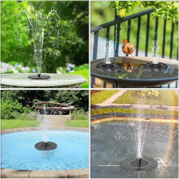 Mini Solar Floating Water Fountain - Best Price in Singapore - Nov