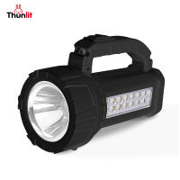 Thunlit ไฟฉายชาร์จไฟ ไฟฉาย LED สว่างมาก ไฟฉุกเฉิน มือถือ แบบพกพา สำหรับ แคมป์ปิ้ง ตกปลากลางคืน ในกรณีฉุกเฉิน แข็งแรง ทนทาน